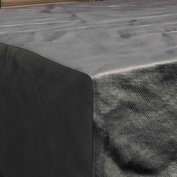 vidaXL Meubelhoes Effen Zwart 200 x 200 x 90 cm 420D