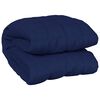 vidaXL Verzwaringsdeken 220x235 cm 11 kg stof blauw