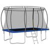 vidaXL Trampolineset rechthoekig 150 kg 335x244x90 cm