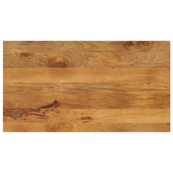 vidaXL Tafelblad rechthoekig 120x50x2,5 cm massief mangohout