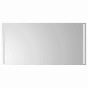 vidaXL LED Badkamer Spiegel Transparant 100 x 50 cm gehard glas