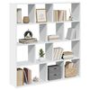 vidaXL Boekenkast 132x29x141,5 cm bewerkt hout wit