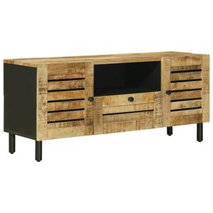 vidaXL Opslagkasten Naturel 105 x 33 x 46 cm Massief Mango Hout