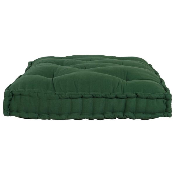 vidaXL Pallet Sofa Kussen Groen Stof
