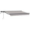 vidaXL Handmatige Luifelhouder met LED's 3 x 2,5 m