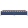 vidaXL Bedframe zonder matras 80x200 cm stof blauw