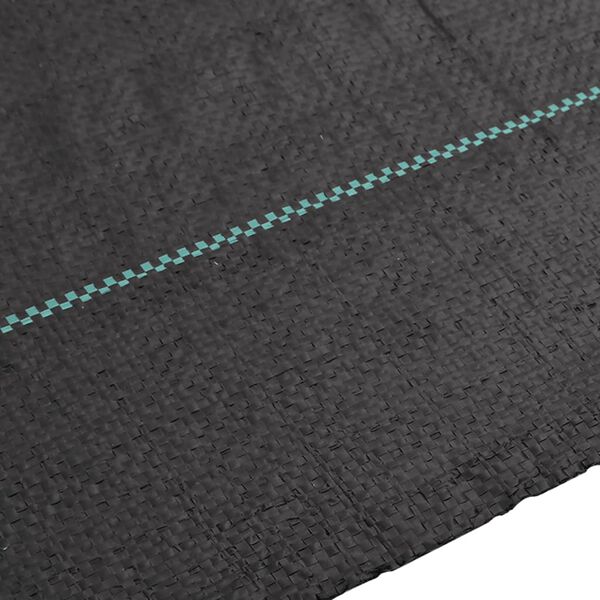 vidaXL Worteldoek 2x200 m polypropeen zwart