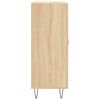 vidaXL Dressoir 69,5x34x90 cm bewerkt hout sonoma eikenkleurig