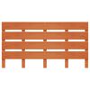 vidaXL Hoofdbord 150 cm massief grenenhout wasbruin