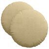 vidaXL Zitkussens 2 pcs Grijs groen &Oslash; 40 cm Katoen Stof