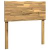 vidaXL Live Edge Hoofdbord ROSTOCK Wit 80 cm Massief Acaciahout