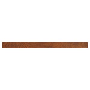 vidaXL Raamsokkel Bruin hout 140 x 10 x 4,5 cm PVC