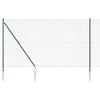 vidaXL Afrasteringspaal Groen 25 x 1,6 m (60 x 60 mm gaas)
