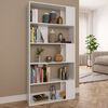 vidaXL Boekenkast / kamerscherm 80x24x159 cm bewerkt hout wit