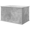 vidaXL Kattenhuis Beton 85 x 55 x 50 cm Bewerkt hout