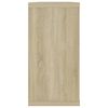 vidaXL Wandschappen kubus 2 st 100x15x30 cm bewerkt hout sonoma eiken