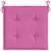 vidaXL Tuinstoelkussens 6 st 50x50x4 cm stof roze
