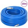 vidaXL Luchtslang 0,7'' 10 m PVC blauw