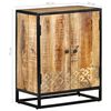 vidaXL Dressoir handgesneden 60x35x75 cm massief mangohout