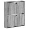 vidaXL Wandgemonteerde Schoenkast BREDA 71 x 17 x 86 cm Bewerkt hout