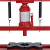 vidaXL Werkplaatspers 20 ton rood