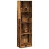 vidaXL Boekenkast 40x24x176 cm bewerkt hout oud houtkleurig