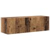 vidaXL TV Wandkast 98 x 31 x 29,5 cm Oud Hout Bewerkt hout