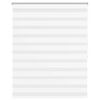 vidaXL Zebra rolgordijn 140,9 x 175 cm stofbreedte 136,7 cm wit