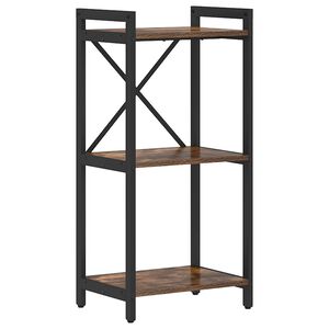 vidaXL Boekenkast 40 x 30 x 85 cm Bewerkt hout Gerookt eiken