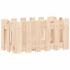 vidaXL Plantenbak met hekontwerp 60x30x30 cm massief grenenhout