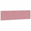 vidaXL Hoofdbordkussen "Hanko" 180 cm fluweel roze