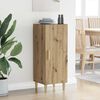vidaXL Dressoir Artisan Eiken 34,5 x 34 x 90 cm Bewerkt hout