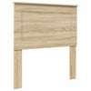 vidaXL Hoofdbord Sonoma Eiken 100 cm Geconstrueerd hout