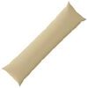 vidaXL Kussensloop HEERLEN Beige 40 x 145 cm Polyester
