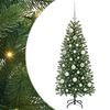 vidaXL Kunstkerstboom met 150 LED met standaard Groen 120 cm PE en PVC