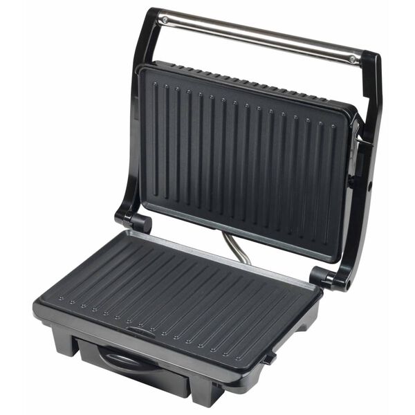 Bestron Panini grill ASW113CO 1000 W zwart en koperkleurig