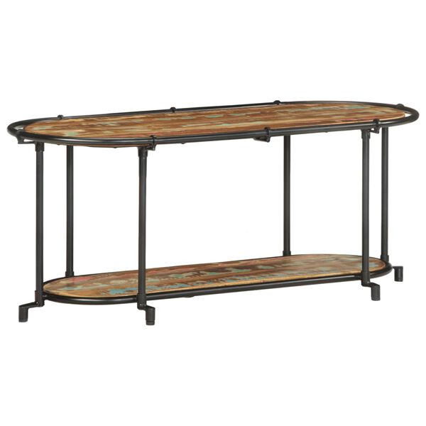 vidaXL Tv-meubel 100x42x40 cm massief gerecycled hout