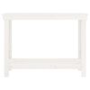 vidaXL Werkbank 110x50x80 cm massief grenenhout wit
