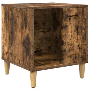 vidaXL Hondenhuis Gerookt eiken 44 x 42 x 49 cm Bewerkt hout