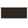 vidaXL Rolgordijn voor buiten 350x140 cm HDPE bruin