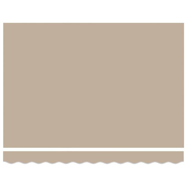 vidaXL Inklapbaar Zonnescherm Beige 350 x 250 cm Stof en Metaal