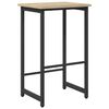 vidaXL Barkruk Sonoma Eiken 40 x 32 x 64 cm Bewerkt hout