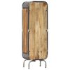 vidaXL Hoge kast 40x30x126 cm massief mangohout