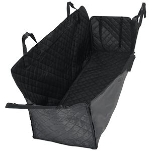 vidaXL Autostoelhoes voor honden 137x46x50 cm zwart
