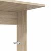 vidaXL Bijzettafel Sonoma Eiken 40 x 38 x 62,5 cm Bewerkt hout