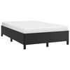 vidaXL Bedframe zonder matras 120x190 cm kunstleer zwart