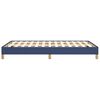 vidaXL Bedframe zonder matras 120x190 cm stof blauw
