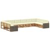 vidaXL Sofa-Sets 10 st Massief Acaciahout