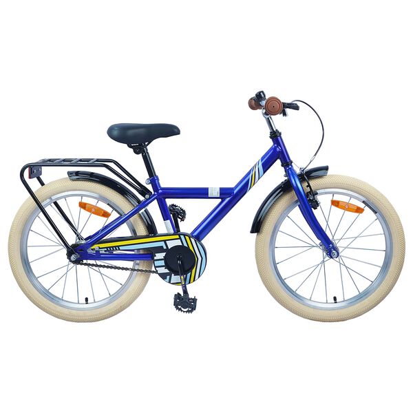vidaXL Kinderfiets 20 Inch voor 6-11 jaar oud Donkerblauw