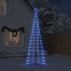 vidaXL LED-kerstboom 550 LEDs 300 cm blauw